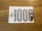 NSU Prinz 1000 Brochure - Zeldzaam!, Ophalen of Verzenden, Gelezen, Overige merken