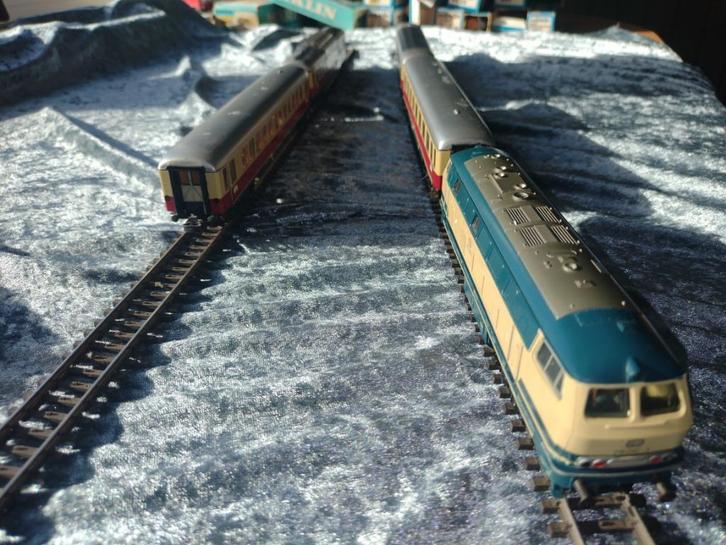 Te koop: complete TEE treinset Marklin, Hobby en Vrije tijd, Modeltreinen | H0, Gebruikt, Treinset, Wisselstroom, Märklin, Analoog