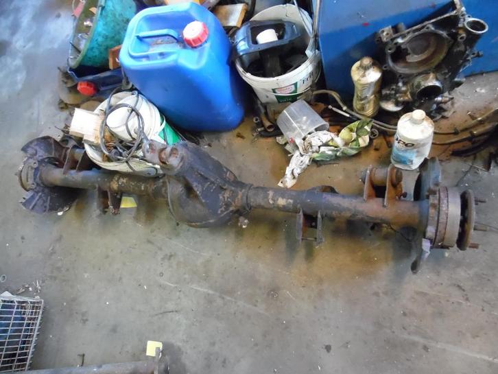 achteras opel commodore GSI, Auto-onderdelen, Ophanging en Onderstel, Oldtimer onderdelen, Opel, Gebruikt, Ophalen