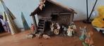 KERSTSTAL  met alle figuurtjes.  Leuke stal van hout € 7.50, Ophalen of Verzenden, Zo goed als nieuw