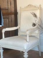 Stoel linnen model Teun Fohn, Huis en Inrichting, Stoelen, Ophalen, Zo goed als nieuw, Eén