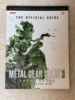 Metal Gear Solid 3 Snake Eater Guide, Spelcomputers en Games, Ophalen of Verzenden, Zo goed als nieuw