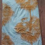 Dekbedovertrek IKEA palm/streep 2-persoons met kussenslopen, Gebruikt, Overige kleuren, Dekbedovertrek, Tweepersoons