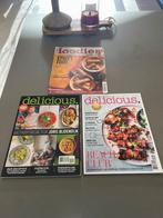 3 Foodmagazines - Delicious & Foodies, Boeken, Kookboeken, Hoofdgerechten, Ophalen of Verzenden, Zo goed als nieuw, Europa