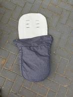 Voetenzak - Grijs/Wit - Kinderwagen, Ophalen of Verzenden, Zo goed als nieuw, Kinderwagen, Overige merken