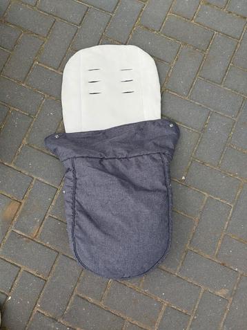 Voetenzak - Grijs/Wit - Kinderwagen beschikbaar voor biedingen