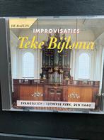Cd orgel Teke Bijlsma, Cd's en Dvd's, Ophalen of Verzenden, Zo goed als nieuw