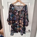 Mooie tuniek MS Mode maat 52, Ophalen, Zo goed als nieuw, Zwart, Blouse of Tuniek
