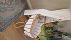Rotanwieg, Kinderen en Baby's, Kinderkamer | Bedden, Ophalen, Zo goed als nieuw, Minder dan 140 cm, Matras