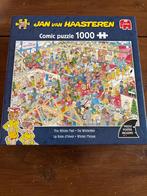 Jan van Haasterpuzzel 1000stk: De Winterfair, Ophalen of Verzenden, 500 t/m 1500 stukjes, Zo goed als nieuw, Legpuzzel