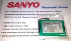 Sanyo UF553450 LIPO Lithium Li-ion 3.7V 1000mA Accu Batterij, Ophalen of Verzenden, Nieuw, Oplaadbaar