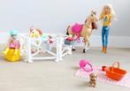 Barbie paarden set, Kinderen en Baby's, Ophalen of Verzenden, Zo goed als nieuw, Barbie