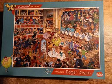 That's life legpuzzel 1000 stukjes - Edgar Degas beschikbaar voor biedingen