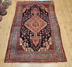Vintage handgeknoopt perzisch tapijt hamadan 204x130