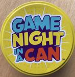 Game Night In A Can - vanaf 8 jaar - ZGAN, Vijf spelers of meer, Ophalen of Verzenden, Zo goed als nieuw, Goliath