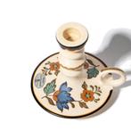 FLORA kandelaar decor "Gouda" model 2013 Gouds plateel kaars, Ophalen of Verzenden