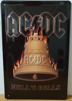 ACDC Hells Bells relief reclamebord van metaal wandbord