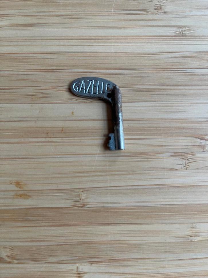 Antieke fietssleutel Gazelle, Antiek en Kunst, Antiek | Gereedschap en Instrumenten, Ophalen of Verzenden