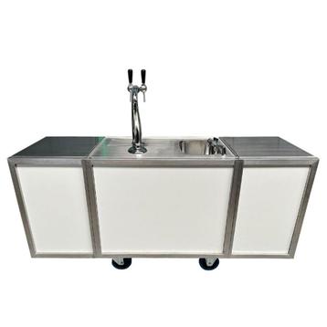 Nieuwe Verrijdbare uitklapbare biertap - €4475 excl. btw. beschikbaar voor biedingen