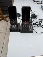 Philips D47X Draadloze Telefoon - 2 Handsets, Ophalen, Gebruikt, 2 handsets