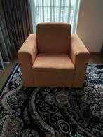 Oranje Fauteuil, Huis en Inrichting, Fauteuils, Ophalen, Hout, Modern Design, 100 tot 125 cm