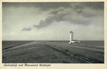 (301-434-039) Nederland Afsluitdijk met monument Westzijde beschikbaar voor biedingen