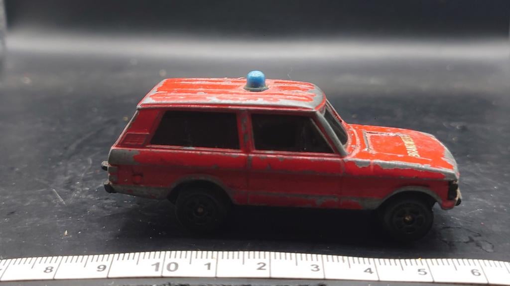 Impy Lone Star Range Rover Brandweer - Vintage Model, Ophalen of Verzenden, Gebruikt, Auto, Overige merken