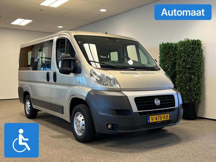 Fiat Ducato L1H1 Rolstoelbus Automaat, Auto's, Bestelauto's, Bedrijf, Te koop, Aangepast voor mindervaliden, Boordcomputer, Centrale vergrendeling