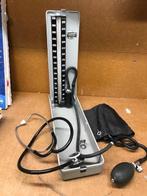 Baumanometer kwik Bloeddrukmeter met Stethoscoop, Ophalen