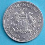 (KE141) Duits noodgeld Hamburg 10 Pfennig 1923 ; kwaliteit, Verzenden, Duitsland, Losse munt