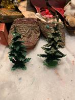 #kerst antiek Erzgebirge Kerstboompjes, Gebruikt, T, Ophalen of Verzenden, N