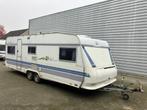 Hobby Elegance 640 UMF met Dorema vt, Caravans en Kamperen, Hobby, Schokbreker, Bedrijf, 1250 - 1500 kg