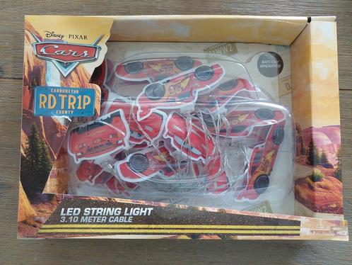 Disney Cars Bliksem McQueen verlichting lichtsnoer lampjes, Huis en Inrichting, Lampen | Overige, Nieuw, Ophalen of Verzenden