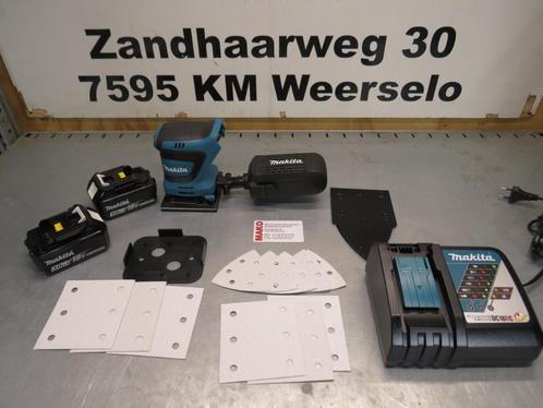 Makita DBO480 Li-ion Accu Handpalm vlak schuurmachine accus, Doe-het-zelf en Verbouw, Gereedschap | Schuurmachines, Nieuw, Vlakschuurmachine