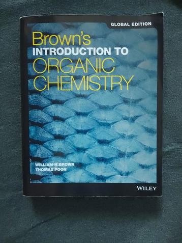 Brown's Introduction to Organic Chemistry beschikbaar voor biedingen