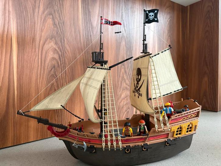 Playmobil Piratenschip 5135, Kinderen en Baby's, Speelgoed | Overig, Gebruikt, Jongen of Meisje, Ophalen