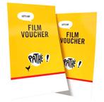 Pathé filmvoucher(s) | Alle dagen geldig  | 🎬, Eén persoon, Vrijkaartje alle films