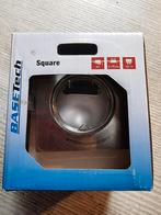 BaseTech Vierkante Inbouwspot Chroom GU10 Nieuw, Ophalen of Verzenden, Nieuw, Metaal, Modern