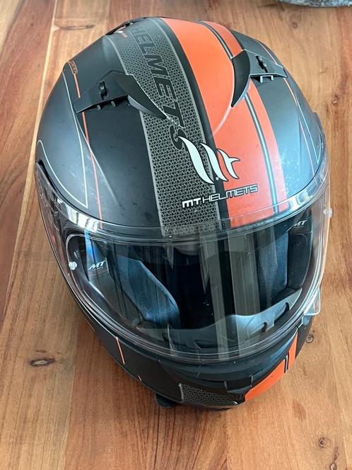 Mooie integraalhelm MT maat L 59-60 1500 gms, Motoren, Kleding | Motorhelmen, Integraalhelm, Overige merken, Tweedehands, Ophalen of Verzenden