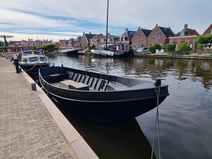 Vlet, Watersport en Boten, Sloepen, Zo goed als nieuw, 30 tot 50 pk, 6 meter of meer, Binnenboordmotor, Diesel, Staal, Ophalen of Verzenden