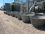 Antieke zinken teilen, Tuin en Terras, Bloembakken en Plantenbakken, Ophalen, Tuin, Zo goed als nieuw, X