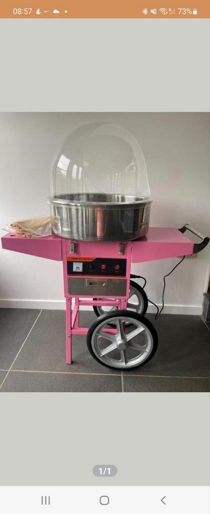 Suikerspinmachine te huur., Hobby en Vrije tijd, Feestartikelen | Verhuur, Zo goed als nieuw, Overige, Ophalen