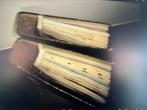 2 mappen boordevol sigarenbandjes, Verzenden, Gebruikt, Sigarenbandjes