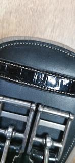 Kavalkade dressuur singel elastiek met lak 85 cm, Eu, Ophalen of Verzenden, Zo goed als nieuw, Eu