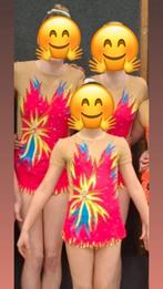 Acropakjes trio, Sport en Fitness, Turnen, Ophalen of Verzenden, Zo goed als nieuw, Roze, Turnpak(je)