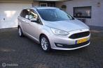 Ford Grand C-Max 1.0 Titanium Clima Cruise Nieuwe APK!, Auto's, Voorwielaandrijving, 745 kg, 125 pk, Gebruikt