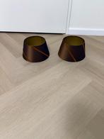 2 stuks lampenkappen, Huis en Inrichting, Ophalen of Verzenden, Zo goed als nieuw, Rond, Minder dan 25 cm