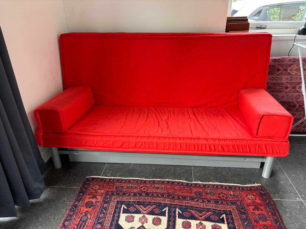 Gratis Ikea slaapbank, Ophalen, Gebruikt, Tweepersoons, 75 tot 100 cm