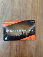 Festival cadeaubon 100 euro, Tickets en Kaartjes, Kortingen en Cadeaubonnen, Eén persoon, Cadeaubon, Overige typen