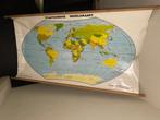 Wereldkaart (1988) voor aan de muur, Ophalen, Gebruikt